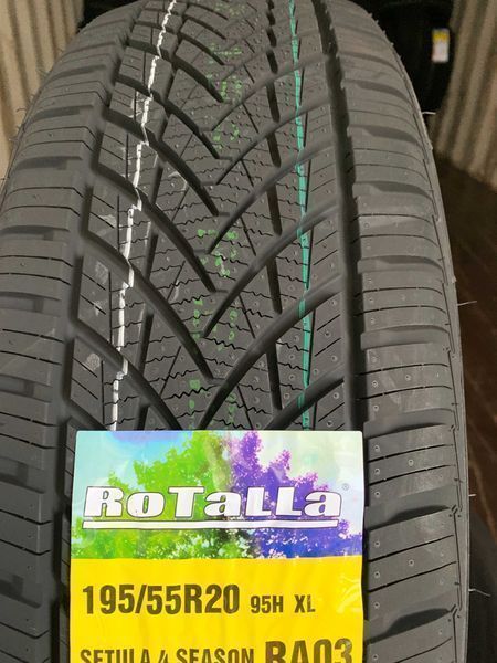 Нови всесезонни гуми ROTALLA SETULA 4 SEASON 195/55R20 95H XL НОВ DOT