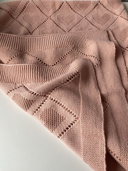 Бебешка плетена пелена / одеало