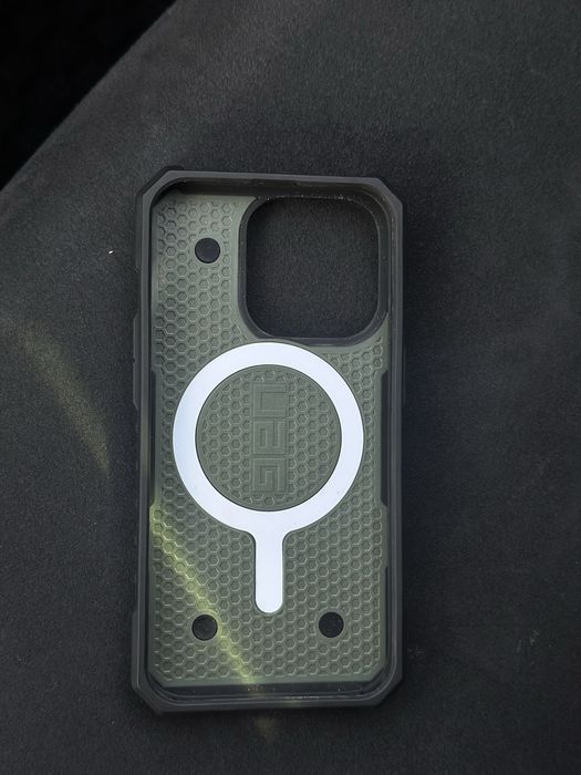 Husa iphone  14 Pro Mgsafe verde