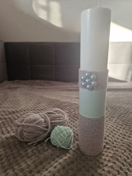 Lumanari botez/cununie, trusou de la 100 lei