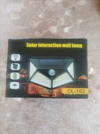 Соларна лампа с датчик за движение