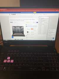 Asus TUF F15 i7 12th 16GB RAM Video 12GB Recent Cumparat Garantie