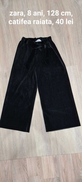 Pantaloni evazati fetite