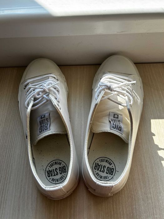 Продавам кожени кецове Big Star