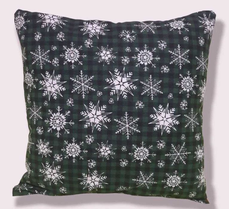 Новогодний чехол на подушки