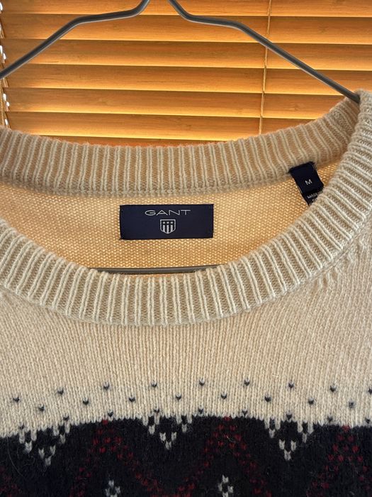 Мъжки вълнен пуловер Gant/Гант М размер
