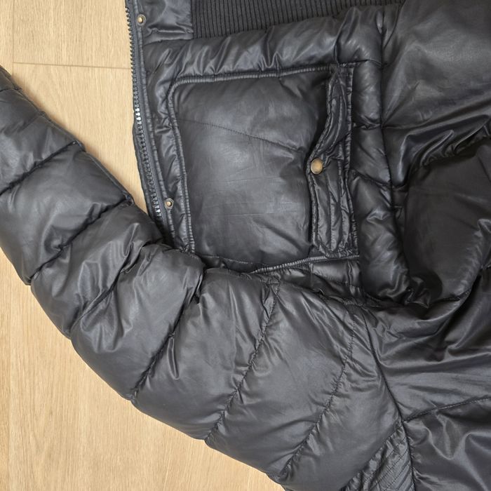 Мъжко зимно яке - черно