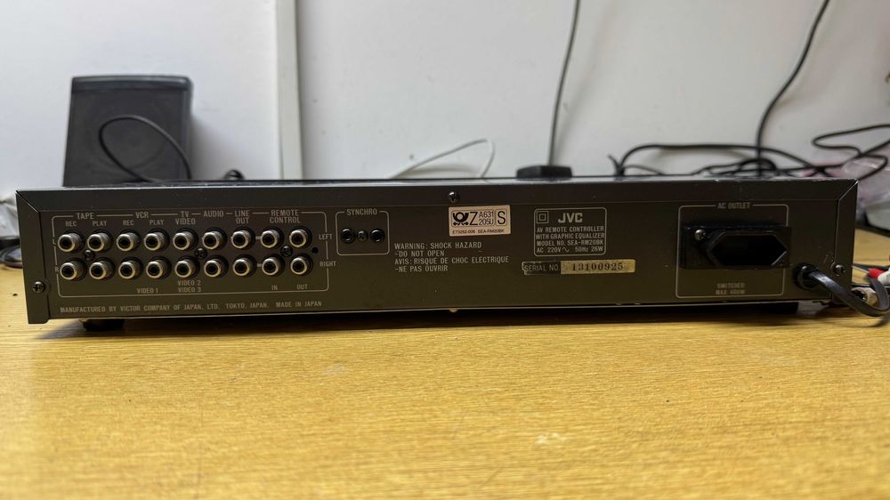 Egalizator/preamplificator JVC SEA-RM20