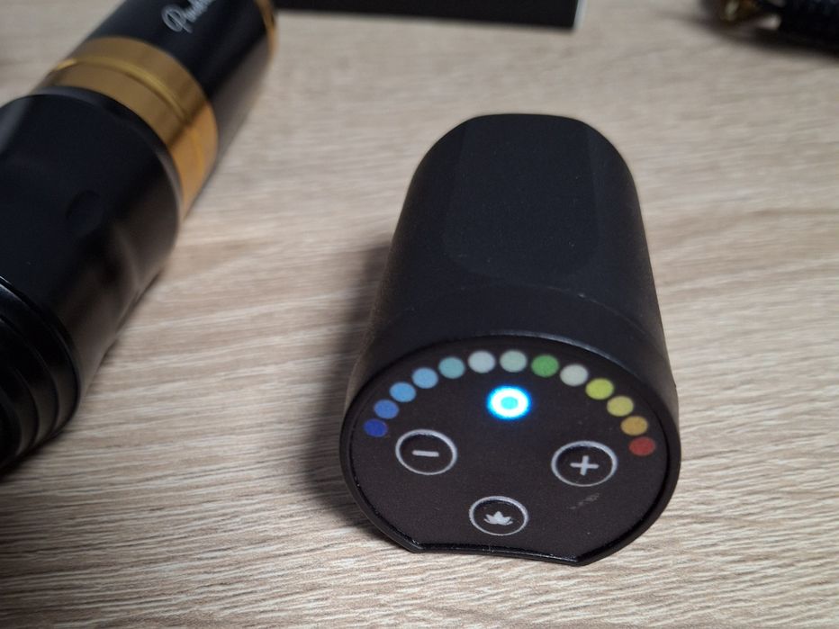 tattoo pen wireless Stigma + 2 baterii + 39 ace