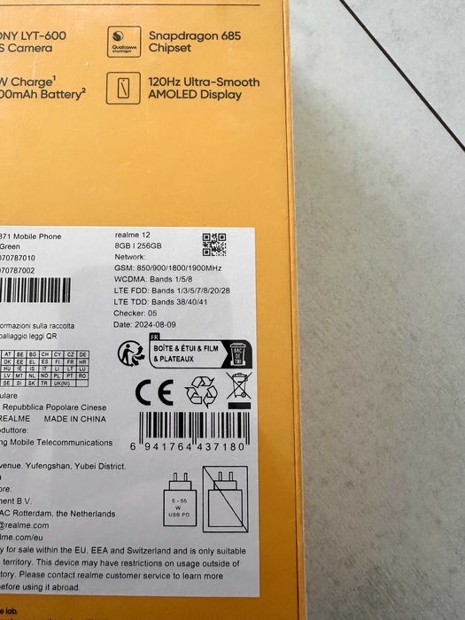 Realme 12 256gb ram 8gb verde Nou Sigilat