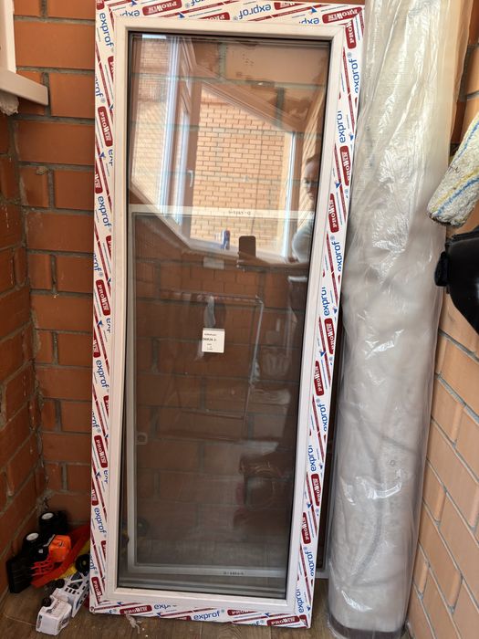 Пластиковое окно новое