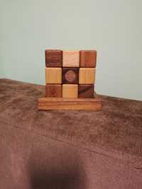 Cub Rubik birou din lemn