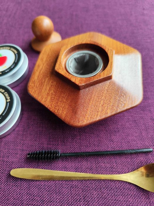 Уред за опушване на уиски, напитки, алкохол, коктейли, подарък Коледа