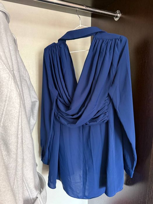 Рубашка Женская, Синяя