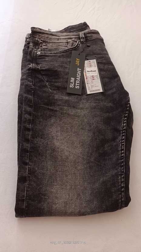 Blugi barbati, Smog  Denim (New Yorker) marim.33 negri (Super Pret).