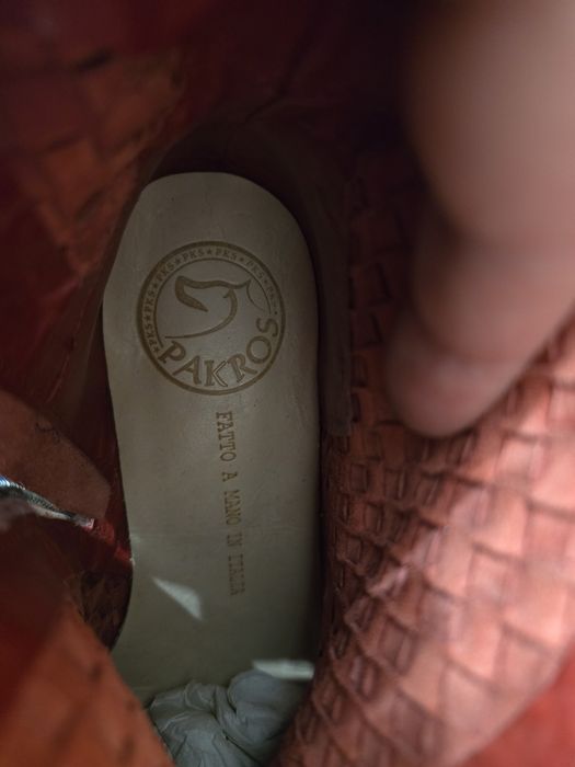 Италиански боти Pakros, естествена кожа