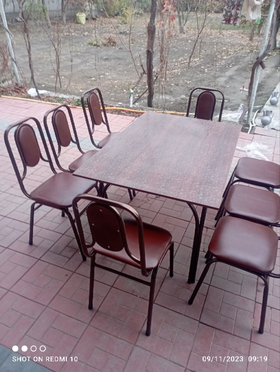 6 kishilik stol stullar optim narhda