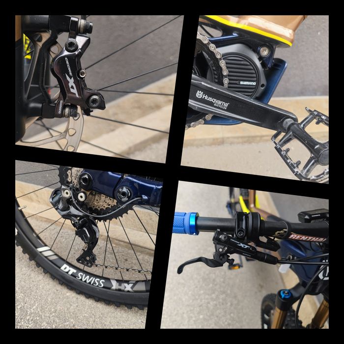 Електрически Велосипед Husqvarna 27.5 Full Fox Kashima Full Shimano XT