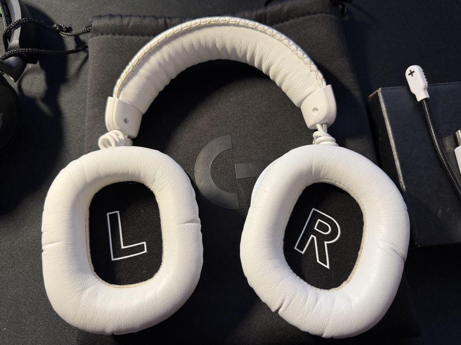 Căști gaming Logitech - Pro X 2 Lightspeed, wireless, albe