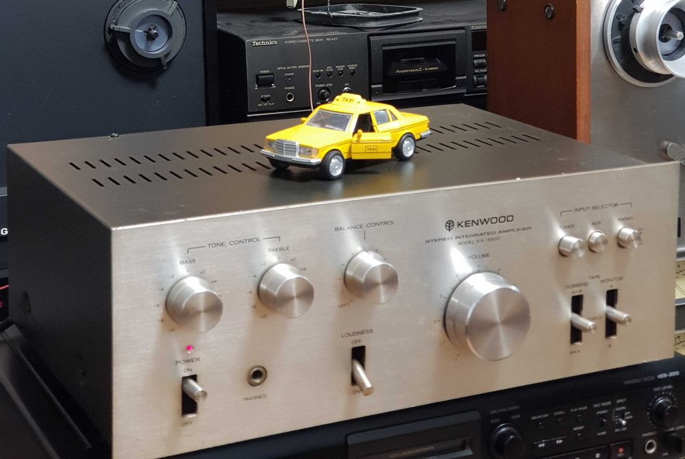 Amplificator Statie Audio Stereo Vintage KENWOOD KA 3300 (Made Japan)