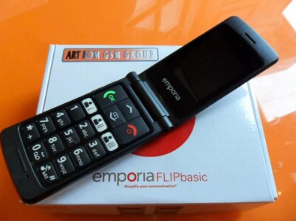 Telefon NOU Emporia flipbazic F220