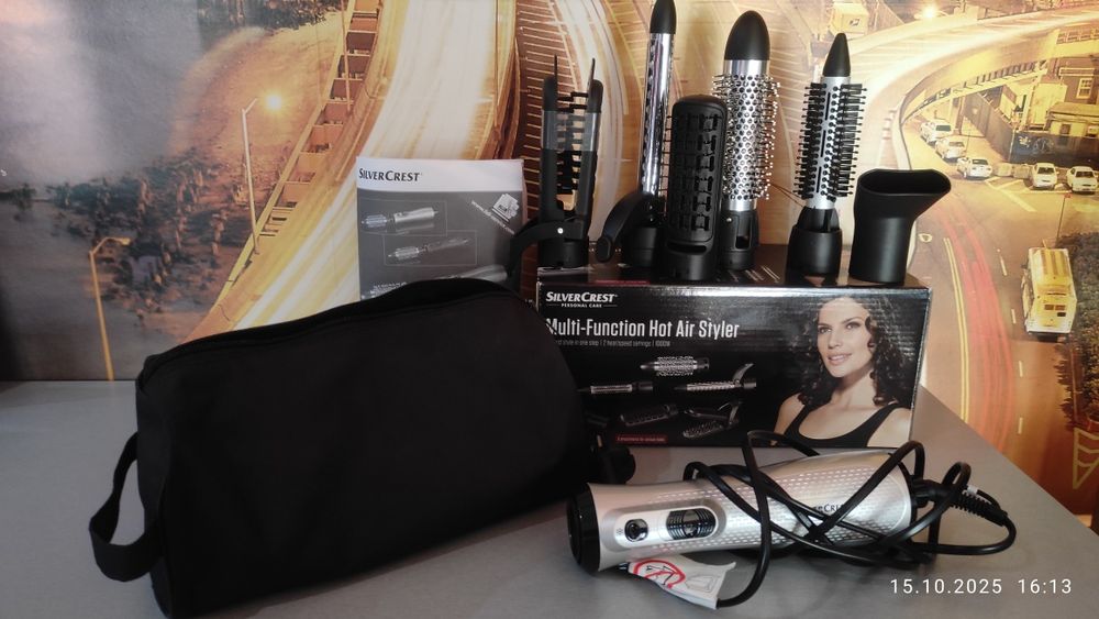 Сешоар за коса с топъл въздух Silver Crest