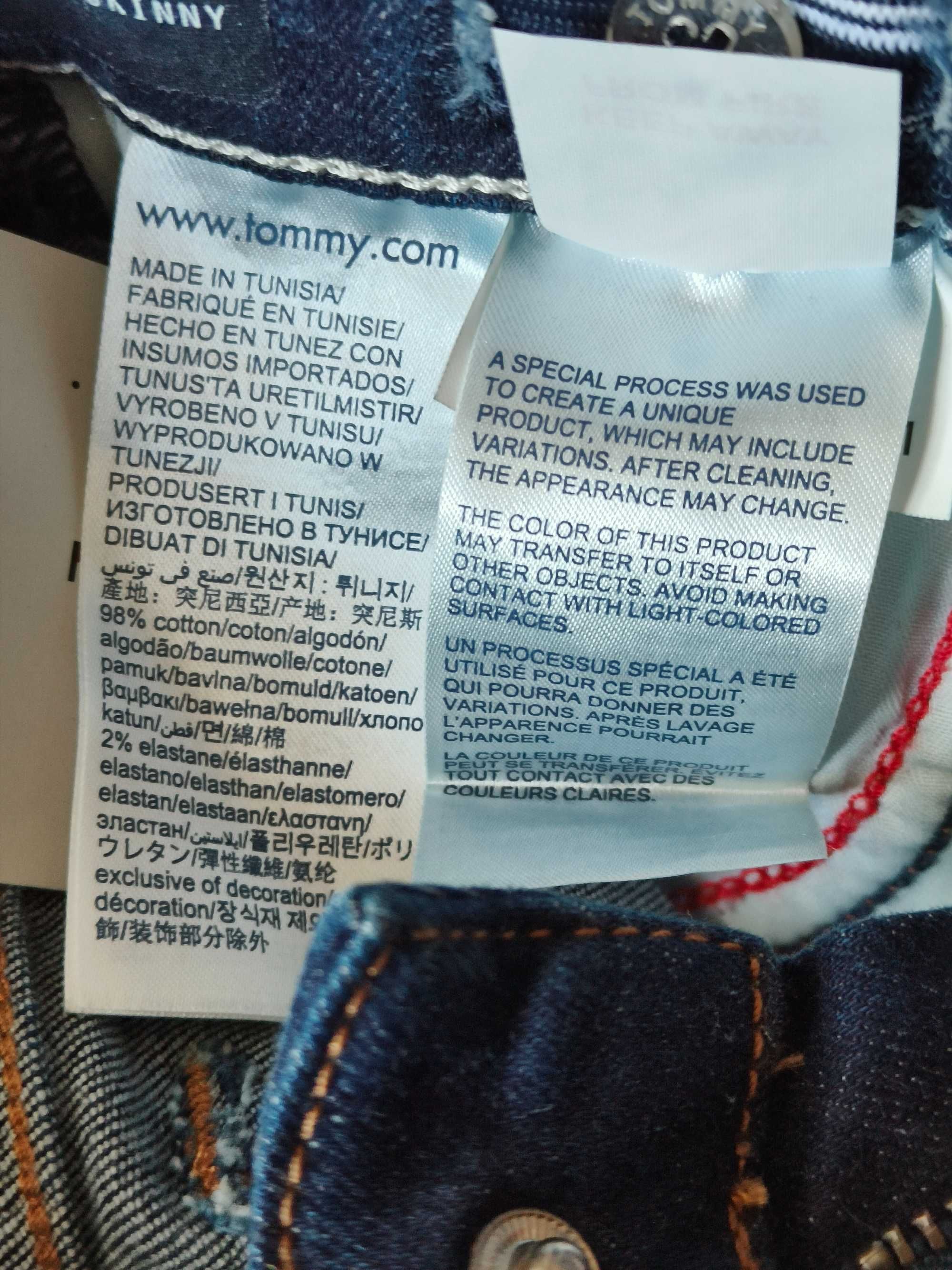 Tommy Hilfiger Skinny, Girls 110см