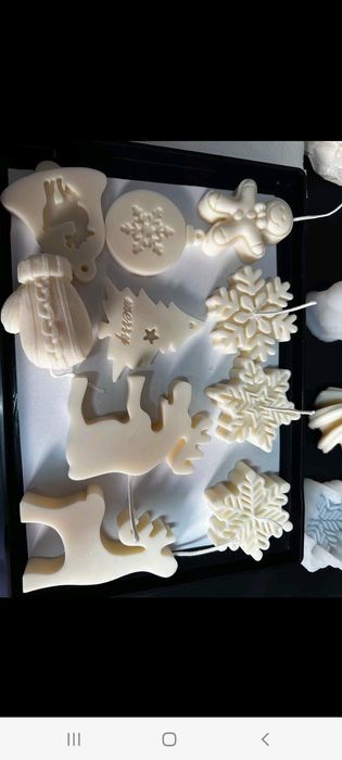 Lumânări, și odorizant  modele de Crăciun