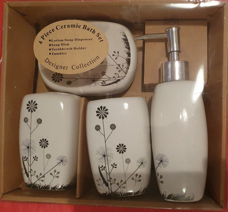 Керамичен комплект за баня 4 части