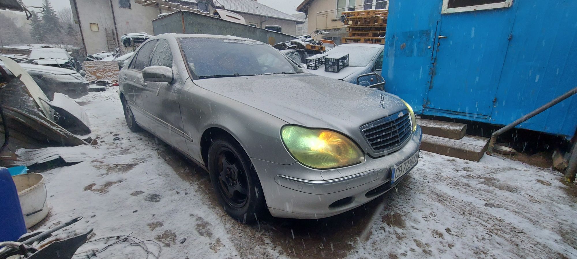 Mercedes S400 на части