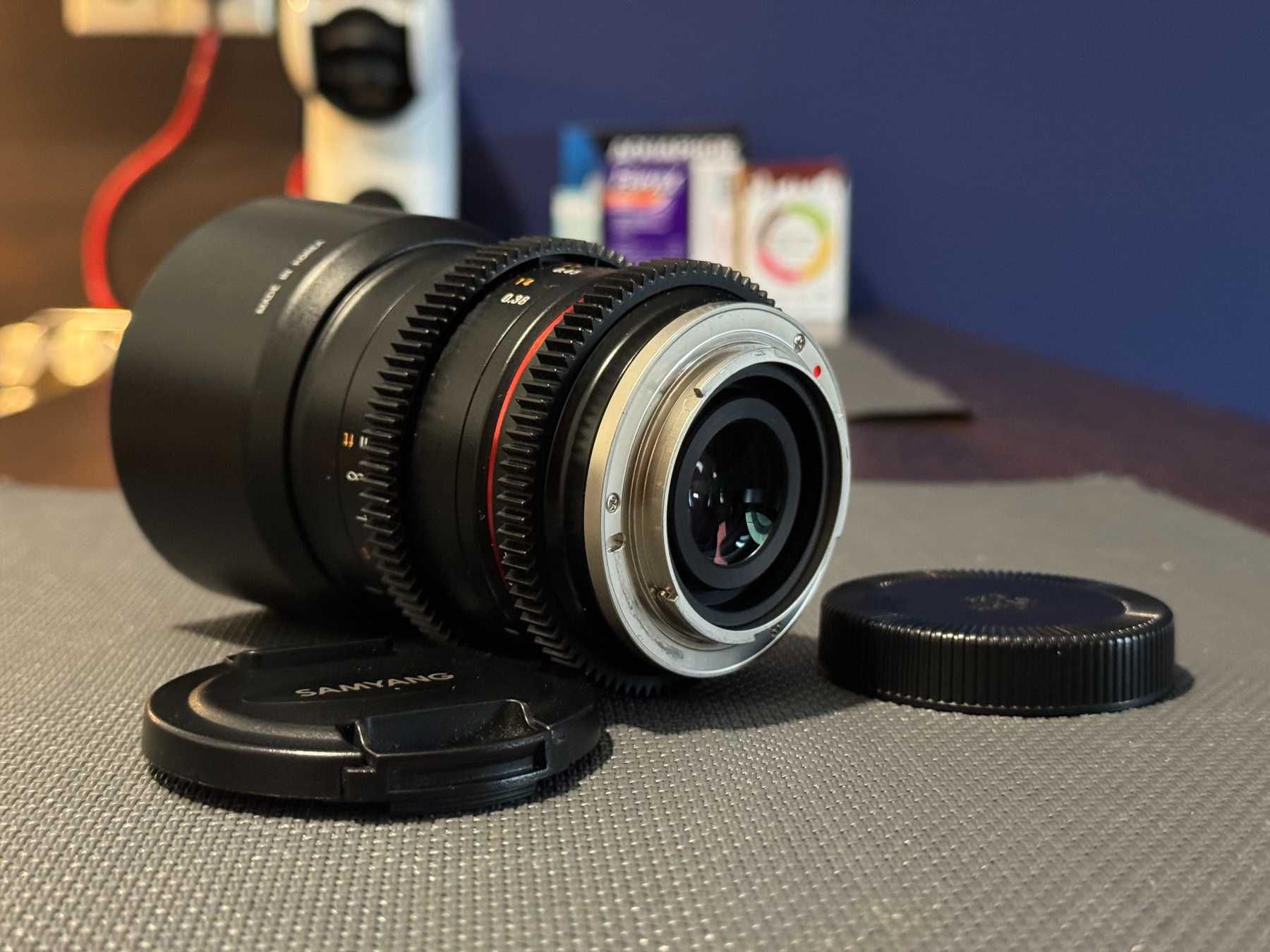 Samyang MF 35mm T1.3 Ръчнофокусен кино обектив за Sony E