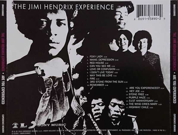 CD The Jimi Hendrix Experience - Are You Experienced 1967