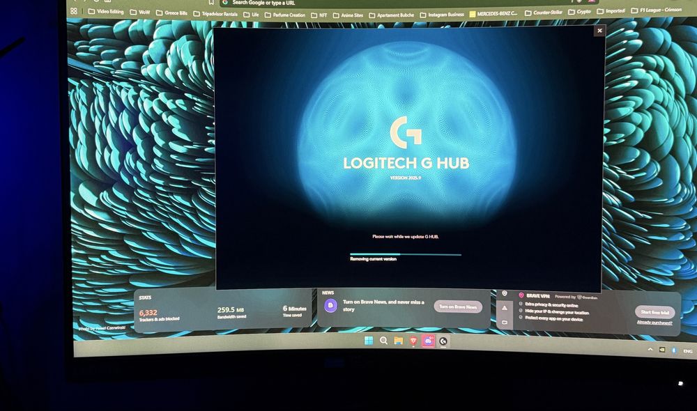 Геймърски монитор LENOVO Legion R27fc-30, 27", VA