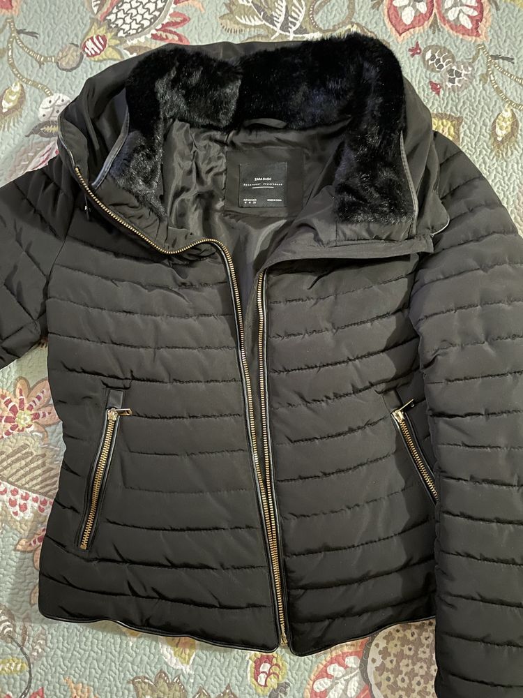 Куртка теплая Zara. Размер S-M