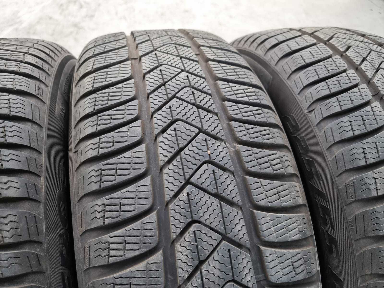 4 Anvelope IARNA 225.55.18 "Pirelli" ; ca NOI [dot 2024]
