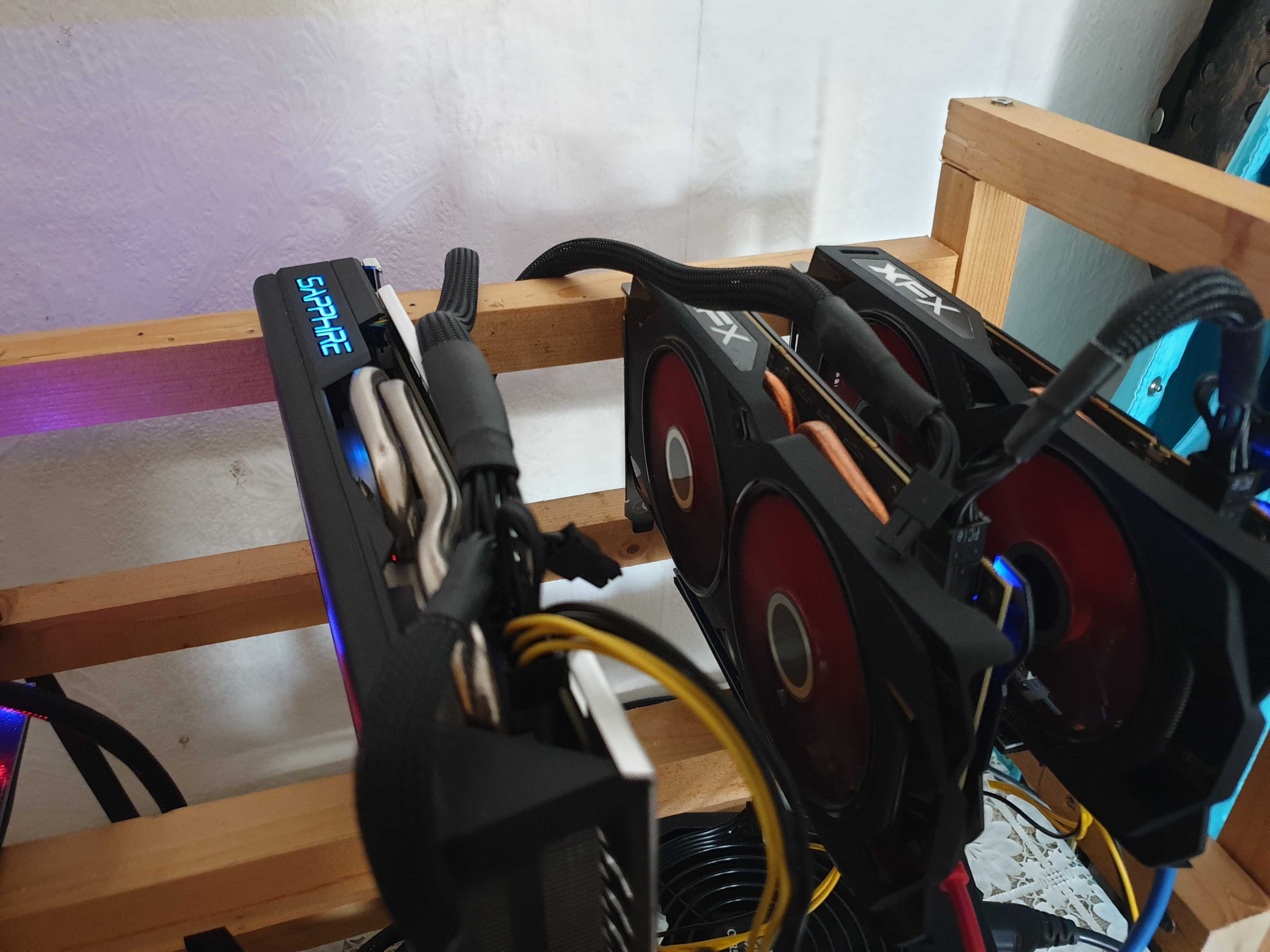 Майнинг Риг Rx 580 8 gb