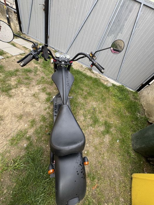 Totinet chopper electric 2000w Harley 60V 32Ah impecabila