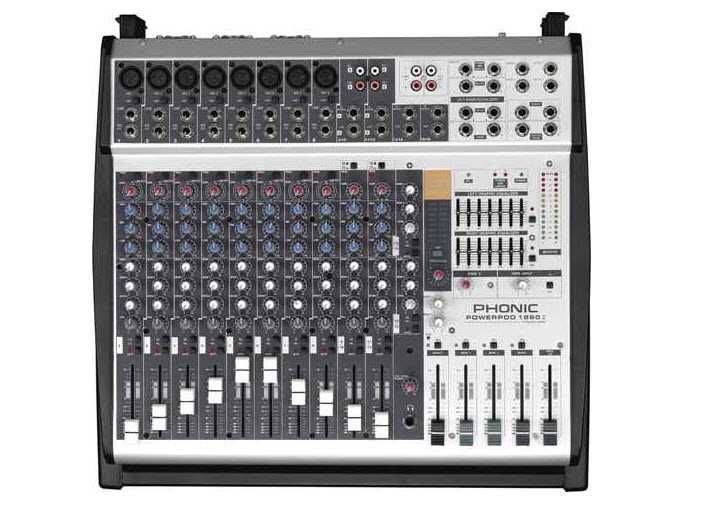 Mixer cu putere Phonic PowerPod 1860 II