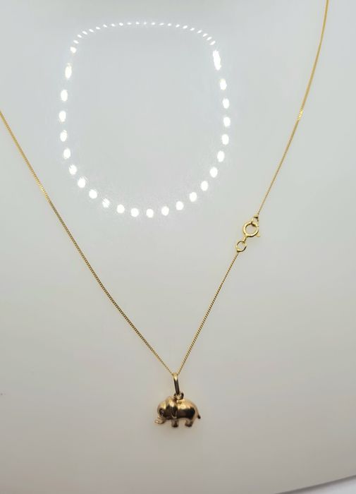 Colier din aur galben de 9k