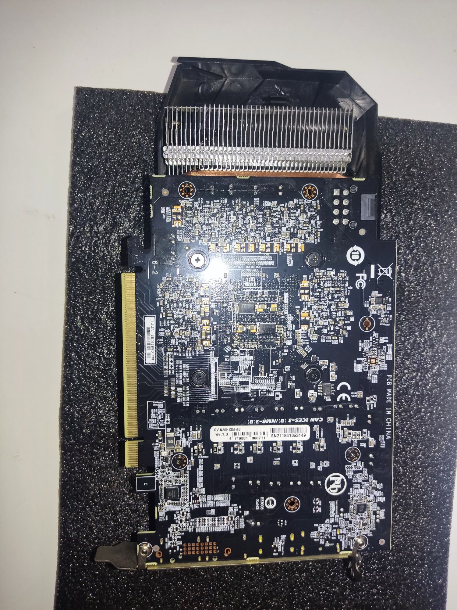 Видеокарта Gigabyte Nvidia CMP 30HX D6 6GB