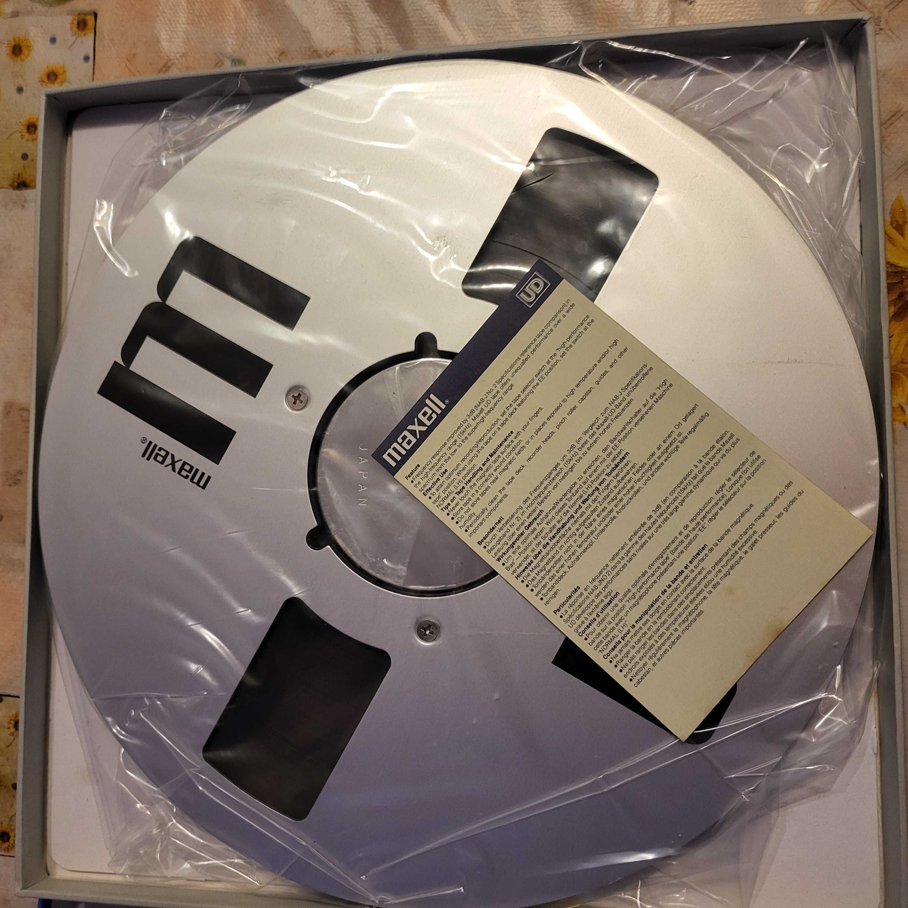 Maxell 35-180 UD ролка за магнетофон нова от USA