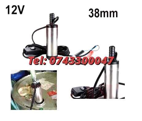 Pompa Submersibila Ulei Apa 12v  230v 38mm