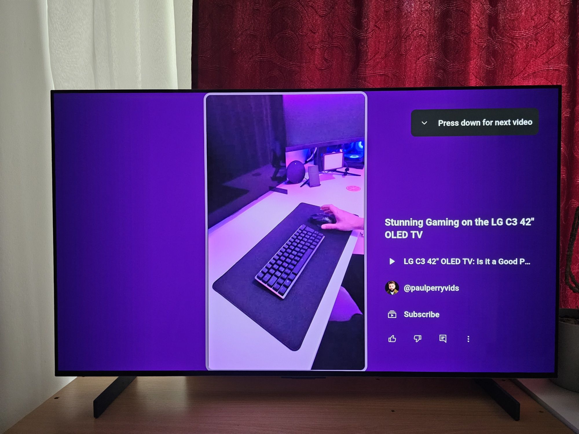 LG OLED C3 42 106cm (garantie emag 2026))
