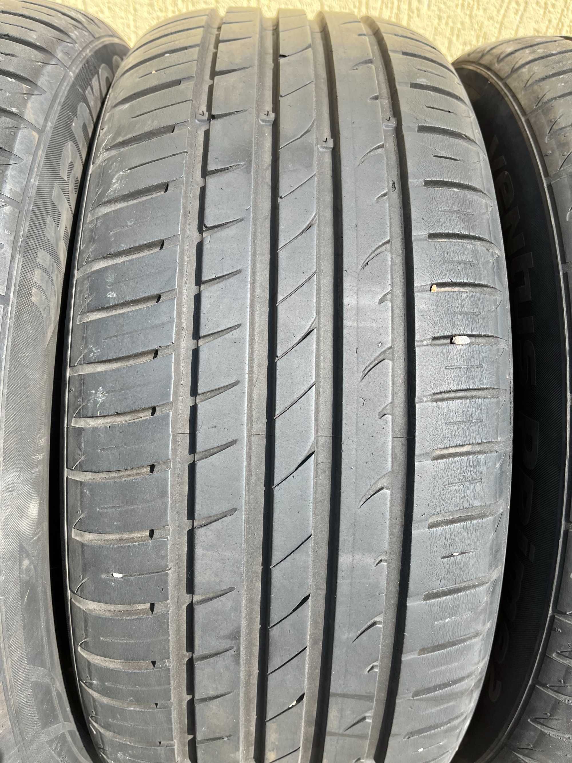 4 бр. летни гуми 215/55/17 Hankook DOT 1015 5,5 mm