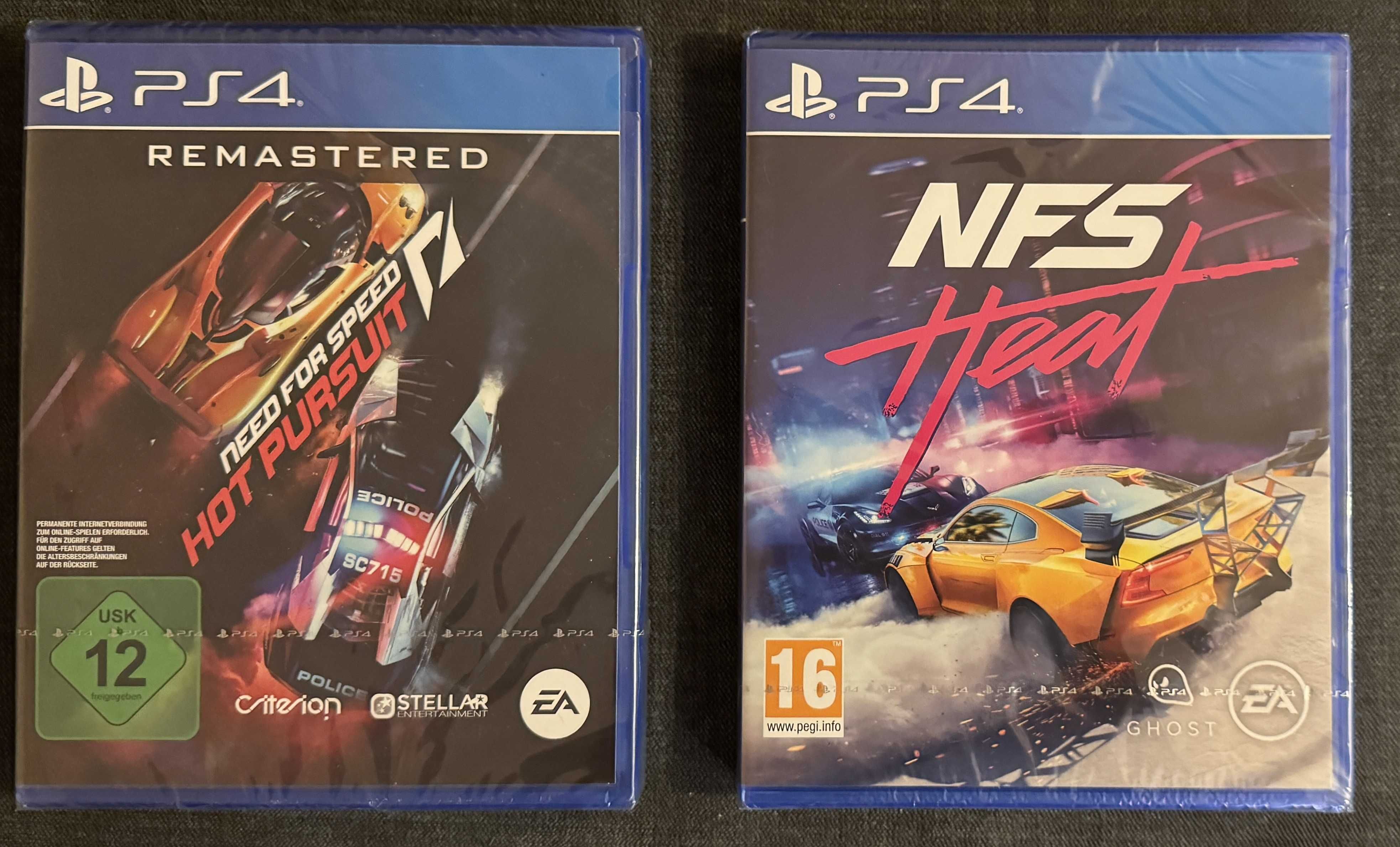 чисто нови Need For Speed Heat и Need for Speed Hot Pursuit (PS4)