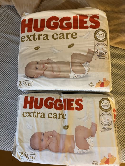 Пелени Huggies extra care № 2 - 3-6 кг