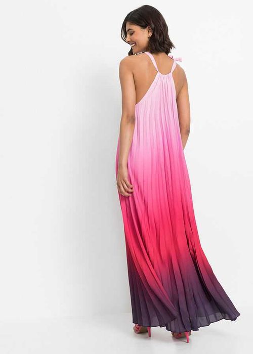 Rochie eleganta de vara în degrade roz