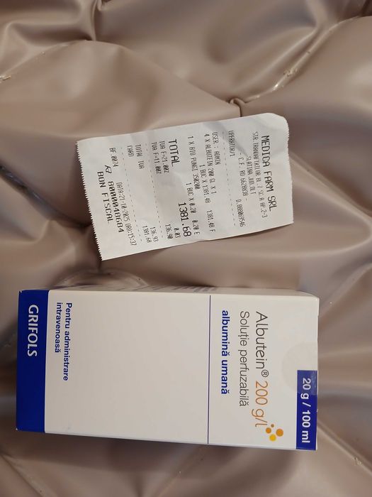 Vand albumina umana perfuzabila