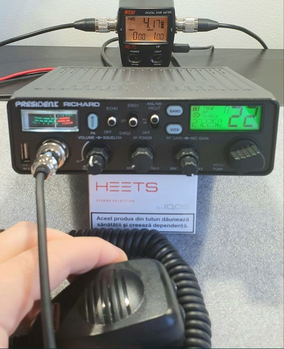 Statie radio CB - President RICHARD II ASC (50W)* noua/garantie