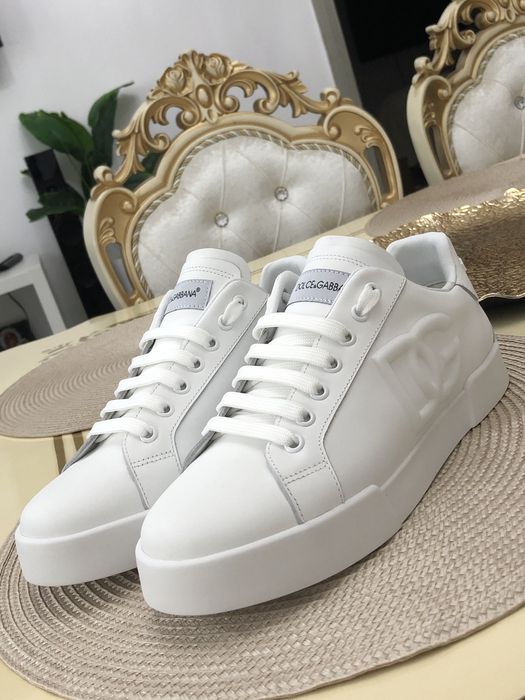 Adidasi Dolce&Gabbana White Portofino